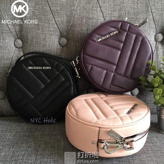 Michael Kors  迈克科尔斯 Vivianne 女式圆形挎包 3.3折 海淘转运到手约￥721