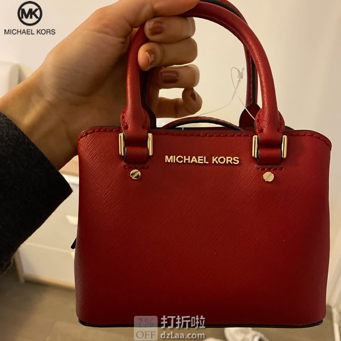 Michael Kors 迈克·科尔斯 Mini Savannah 迷你款女式挎包 2.6折.11 海淘转运到手约￥543