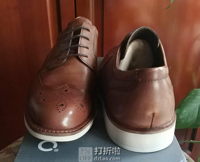 ECCO 爱步 Biarritz 里兹 男式布洛克鞋 牛津鞋 5.3折.03起 海淘转运到手约￥520