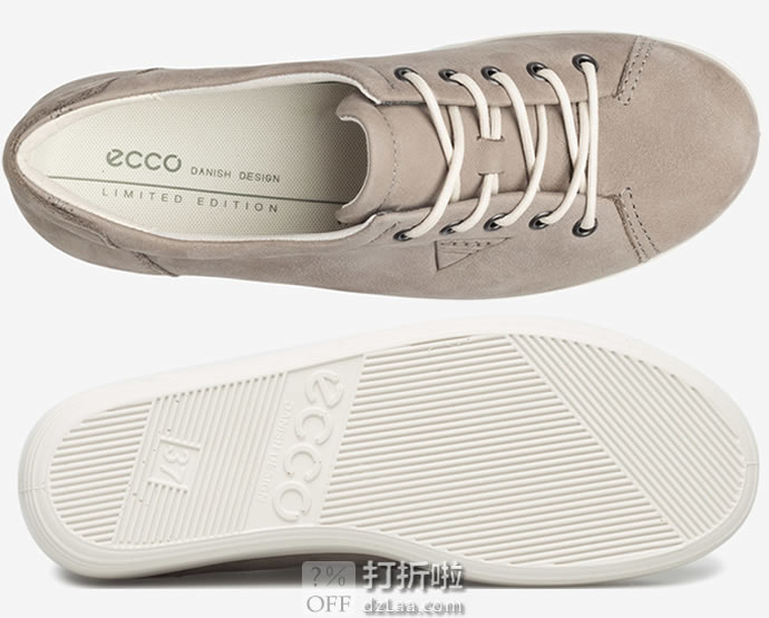 ECCO 爱步 SOFT 2 柔酷2号系列 女式休闲鞋 35码￥378.95