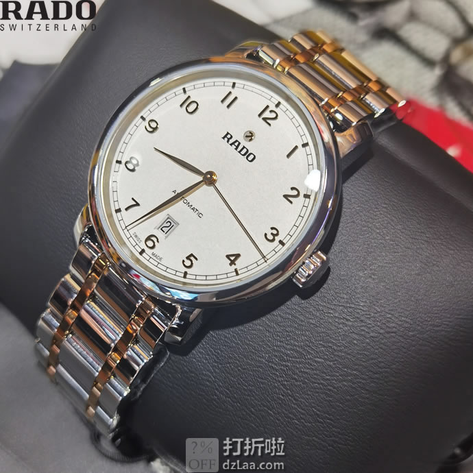 Rado 雷达 Diamaster钻霸系列 R14077133 男式机械表 优惠码折后3.99 海淘转运关税补贴到手约￥4690