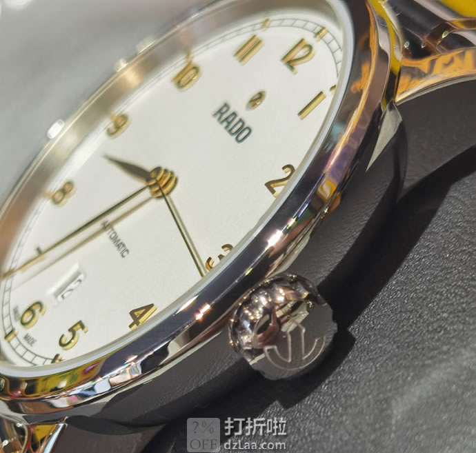 Rado 雷达 Diamaster钻霸系列 R14077133 男式机械表 优惠码折后3.99 海淘转运关税补贴到手约￥4690